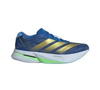 Zapatillas Adidas Adizero Boston 13 Azul Dorado SS26, Talla UK 8