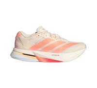 Zapatillas Adidas Adizero Boston 13 Beige Naranja SS26 Mujer, Talla UK 6.5