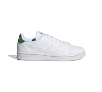 adidas Advantage Shoes, Zapatillas de Tenis Hombre, Cloud White/Cloud White/Green, 44 EU