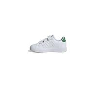 Adidas - Advantage 2.0 Shoes Children, Zapatos Bajos Que no Son de fútbol, FTWR White/FTWR White/Green,