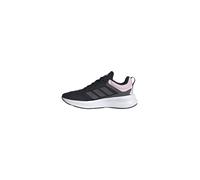 Zapatillas adidas fortarun 4.0 infantil negro / gris / rosa 38
