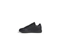 adidas Grand Court Lifestyle Tennis Lace-Up Shoes, Zapatillas de Tenis, Carbon Black/Carbon Black/Grey Six, 34 EU