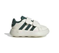 adidas Grand Court 2.0 Shoes Kids, Zapatillas de Tenis Unisex bebé, Off White Collegiate Green Core Black, 19 EU