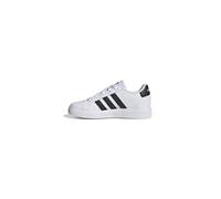 adidas Grand Court Lifestyle Tennis Lace-Up Shoes, Zapatillas de Tenis Unisex niños, Cloud White Core Black Core Black, 31 EU