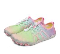 Zapatillas Agua Mujer, Zapatillas Barefoot Mujer, Zapatillas De Verano para Exteriores Zapatos De Natación Acuáticos Zapatos De Pesca Antideslizantes para Mujer Zapatos De Senderismo De Secado Rápido