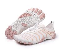 Zapatillas Agua Mujer, Zapatos De Playa Mujer, Zapatos Acuáticos para Nadar Bucear Caminar por La Playa con Diseño De Separación De Dedos Suela Ligera Flexible