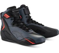 Zapatillas Alpinestars Faster-4 Negro-gris-rojo fluor 8.5 (EU 41)