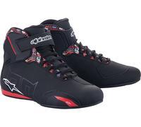 Zapatillas Alpinestars Sektor FQ20 Negro y rojo brillo 6