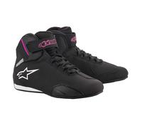 Alpinestars 2515719-1039-115 calzado para motocicleta Femenino Adulto Negro, Fucsia
