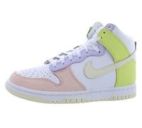 Zapatillas altas Nike Dunk para mujer «White/Lemon Twist», Blanco/Lemon Twist, 5