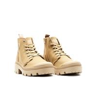 Zapatillas altas Pallabase Twill Mujer Talla 40. Color Beige