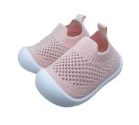 Zapatillas altas para niños y niñas, zapatillas transpirables, zapatillas para niños pequeños, para interior y exterior, botas para aprender a andar, zapatillas antideslizantes con suela de goma suave