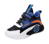 Zapatillas altas para niños, zapatillas deportivas, zapatillas de correr, zapatillas de tenis para adolescentes, azul, 39 EU