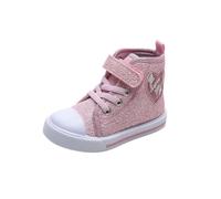 Zapatillas antideslizantes para niñas, diseño de arcoíris, suela suave, estampado floral, correa de ligera, para caminar todos los días, para gimnasio, zapatos planos, Red, 24 EU