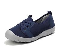 Zapatillas Bajas de Mujer para Exterior Zapatillas de Fitness para Mujer Zapatillas Transpirables de Correr Mocasines de Vela Ligereza y Comodidad Regalos Zapatos para Caminar,BLU,EU38