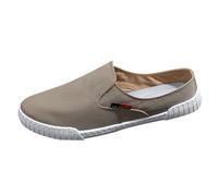 Zapatillas bajas para hombre, lona transpirable, ligeras, zapatos descalzos para caminar, correr, correr, fitness, atléticos, para correr, caminar, caminar, caminar, zapatos casuales simples y cómodos