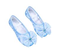 Zapatillas Ballet Niña Ballet Flats Shoes Bow Heart Diamond Comfortable Line Dance Ballerinas Dancing For Women Girls Mesh Flat(35)