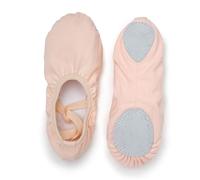 Zapatillas Ballet Niña Ballet Shoes Girls Dance Slippers Sole Divided Gymnastics Yoga Canvas Children Adult Ballerina(Q-Fuse,42(24.5cm))