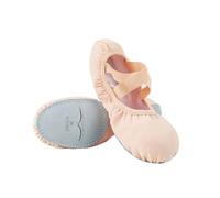 Zapatillas Ballet Niña Ballet Shoes High Stretch Canvas Dance Dancing Slippers Kids Flats Split Sole Slip On Practice Girls Woman(Pink,30)
