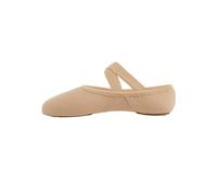 Zapatillas Ballet Niña Ballet Shoes Ultralight Dance Soft Sole Flats Adult Snug Wear-Resistant Non-Slip Shoe(Tan,25)