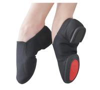 Zapatillas Ballet Niña Zapatos de baile for mujer, de suela blanda, for entrenamiento, for profesor, de danza clásica, for exteriores, de lona, negros, con cordones, for hombre, de jazz.(Black,37)