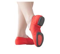 Zapatillas Ballet Niña Zapatos de baile for mujer, de suela blanda, for entrenamiento, for profesor, de danza clásica, for exteriores, de lona, negros, con cordones, for hombre, de jazz.(Red,44)