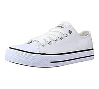 Zapatillas Basic Conguitos de Lona Unisex en Color Blanco