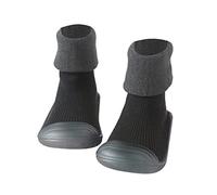Zapatillas Bebe NiñA-Calcetines De Bebé Zapatos Suelas Blandas Primavera E Invierno Caminar EducacióN Temprana Bebé Zapatos De Nieve Calcetines Color SóLido