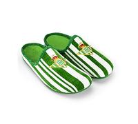 MARPEN SLIPPERS, Zapatillas de Casa de Invierno Oficiales del Real Betis de Fútbol para Hombre o Mujer, Verdes con Escudo, Talla 44 45