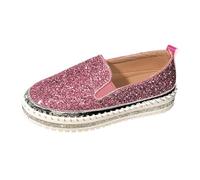 Zapatillas Brillantes Mujer Deportivas Mujer Casual Vestir Ante Zapatos Dorados Dama De Fiesta para Bodas Rosa Antideslizantes Retro Animal Print Montaña Comodos Otoño Leopardo Jardín Rojas Doradas
