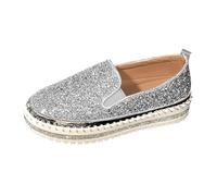 Zapatillas Brillantes Mujer Zapatillas Doradas Deportivas Plataforma Tenis Mulher Vestir Zapatos para Negras De Azules con Medias Verdes Fascitis Plantar Dorados Novia Respirable Rojos Boda 43 Fiesta