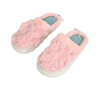 Zapatillas Calefactables para Mujer, Calentador de Pies Eléctrico con Enchufe USB, Zapatos Calefactores de Felpa Suaves, Cómodos y Cálidos, Antideslizantes, Extraíbles y Lavables