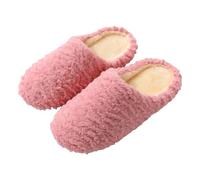 Zapatillas cálidas para mujer de felpa suela silenciosa japonesa par zapatillas