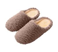 Zapatillas cálidas para mujer de felpa suela silenciosa japonesa par zapatillas