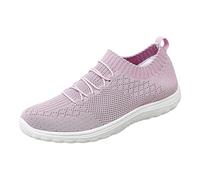 Zapatillas Caminar Mujer Casual Zapatillas Mujer Deportivas Womens Shoes Ethnic Casual Shoes Summer Fashion Hollow Breathable Flat Heel Soft Sole Deportivas para de Deporte