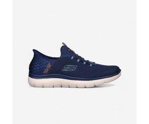 Zapatillas Caminar Skechers Slip-Ins Summits Hombre Azul Marino 46