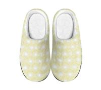 Zapatillas Casa Hombre Fuegos Artificiales Blanca Invierno Pantuflas De Peluche Para Mujer,Cómodas Cálidas, Exteriores Suela Goma Antideslizante,Interior Y Exterior Para Zapatillas De Casa Mujer