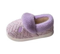 Zapatillas Casa Mujer Cerradas - Zapatillas Casa Mujer Invierno Cálidos Pelusa Forro on Cloud Suave Suelas Ligera Comodas Pantuflas Moda Salvaje Invierno Antideslizantes Diaria Casual Slippers
