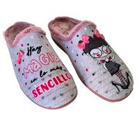 Zapatillas casa para: mujer Modelo Hay Magia en lo mas Sencillo - Frabricación española (38)