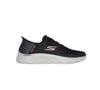 Skechers Go Walk Flex-New World, Zapatillas Hombre, Bkor Negro Naranja, 41 EU