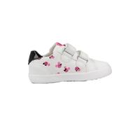 Geox Zapatillas de bebé B Kilwi Girl D Blanco/Fluofuchsia Talla 22 EU