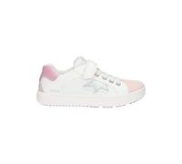 Geox J Fastics Girl, Zapatillas Niñas, Rosa Blanca, 39 EU