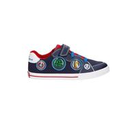 Geox J Kilwi Boy, Zapatillas para Niños, Navy/Red, 37 EU