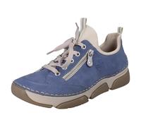 Zapatillas Casual Rieker Para Dama Con Cordones Detalle De Cremallera - 45973
