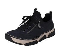 Zapatillas Casual Rieker Para Dama Con Cordones Detalle De Cremallera - 45973