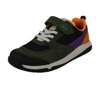 Zapatillas Clarks Para Niños Mayores Steggy Stride K Con Cierre De Gancho Y Asa
