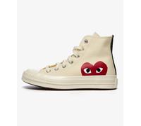 Zapatillas Comme des Garçons Play Big Heart Chuck 70 Hi x Converse Blanco