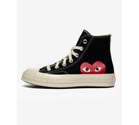 Zapatillas Comme des Garçons Play Big Heart Chuck 70 Hi x Converse Negro