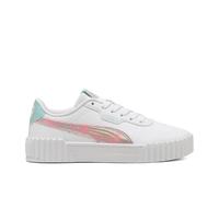PUMA Carina 3.0 Space Belle Jr, Zapatillas, Blanco Pinkscape, 36 EU