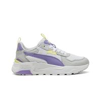 PUMA Trinity Lite Jr, Zapatillas, White Lavender Alert Glacial Gray, 38 EU